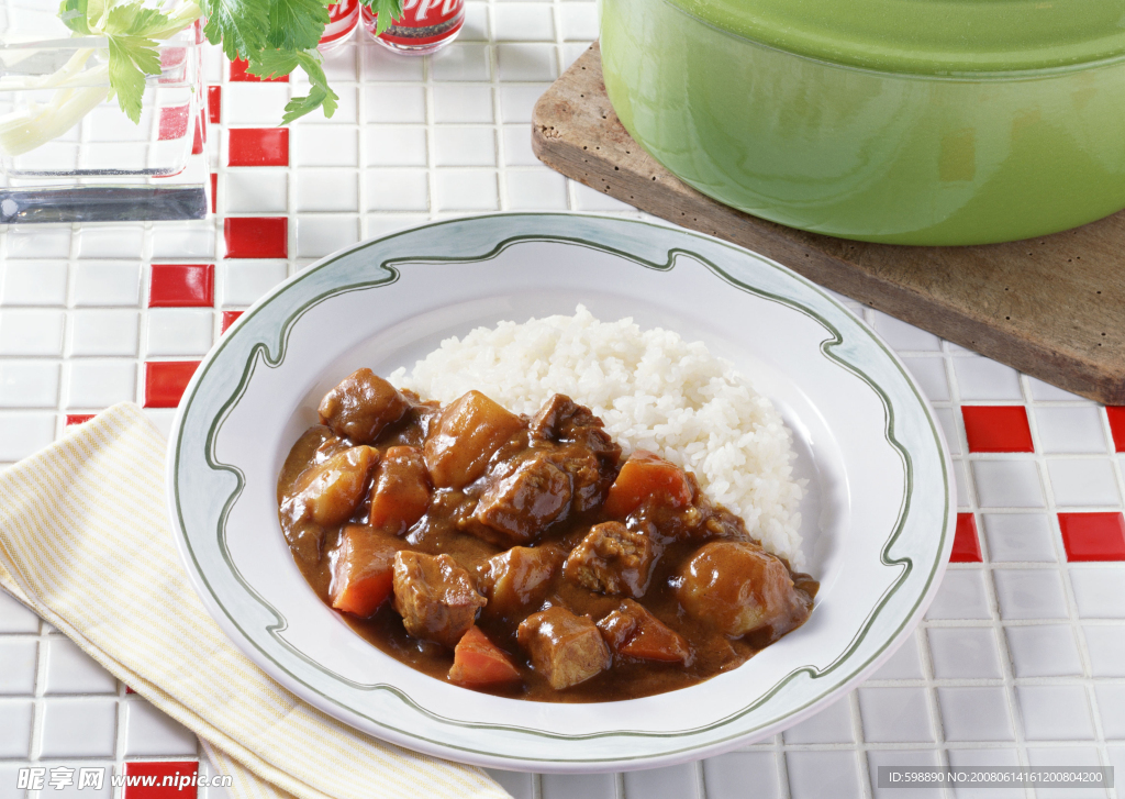 红烧牛肉饭