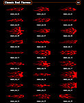 100款经典红色火焰矢量素材0-26(EPS AI)