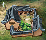 原创麦家包俯视场景