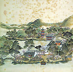 圆明园四十景图之七 慈云普护