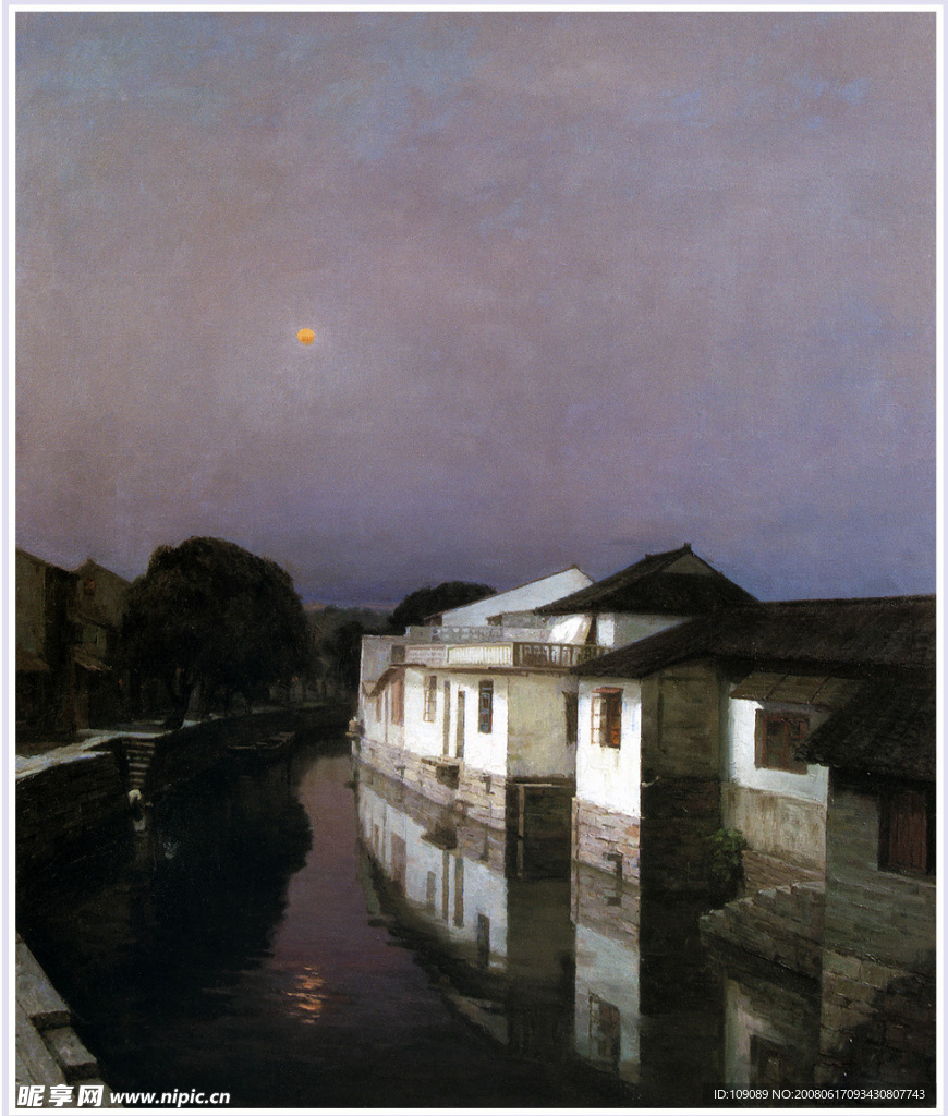 油画