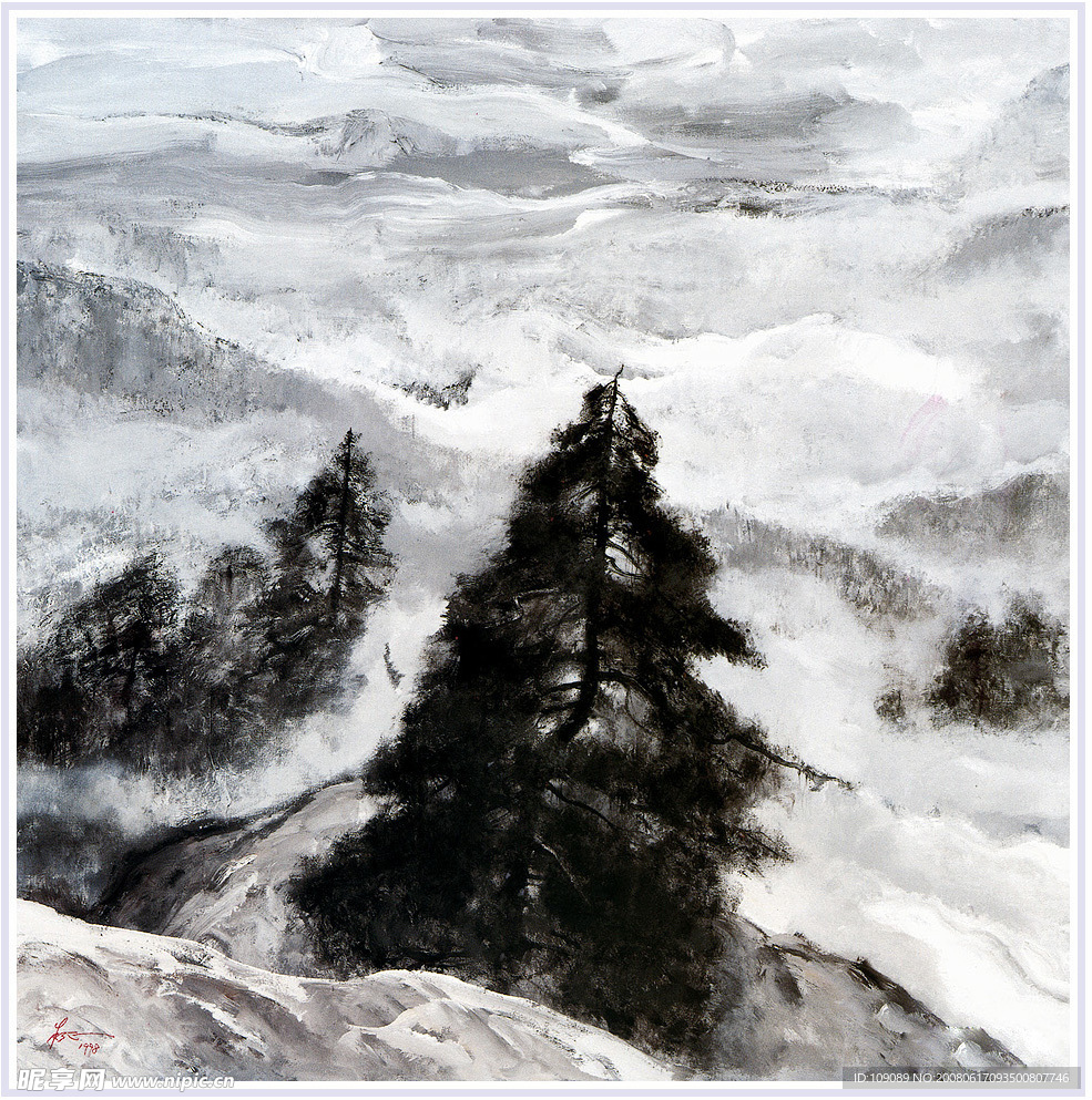 油画