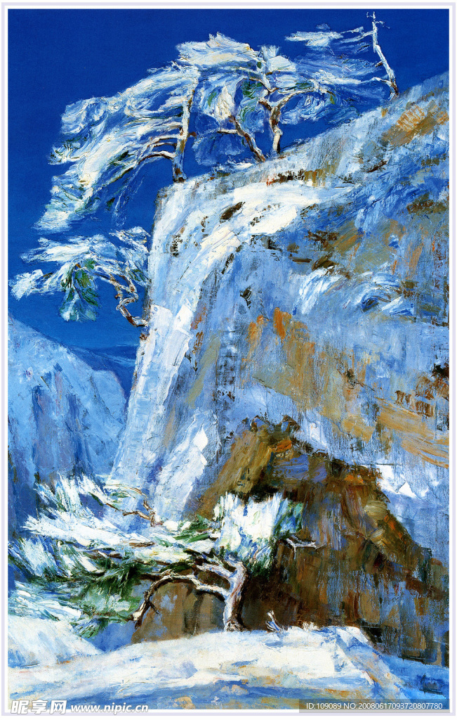 油画