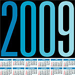 2009年日历