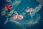 羽毛 花 织锦 织锦底纹
