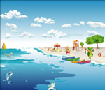美丽海滩