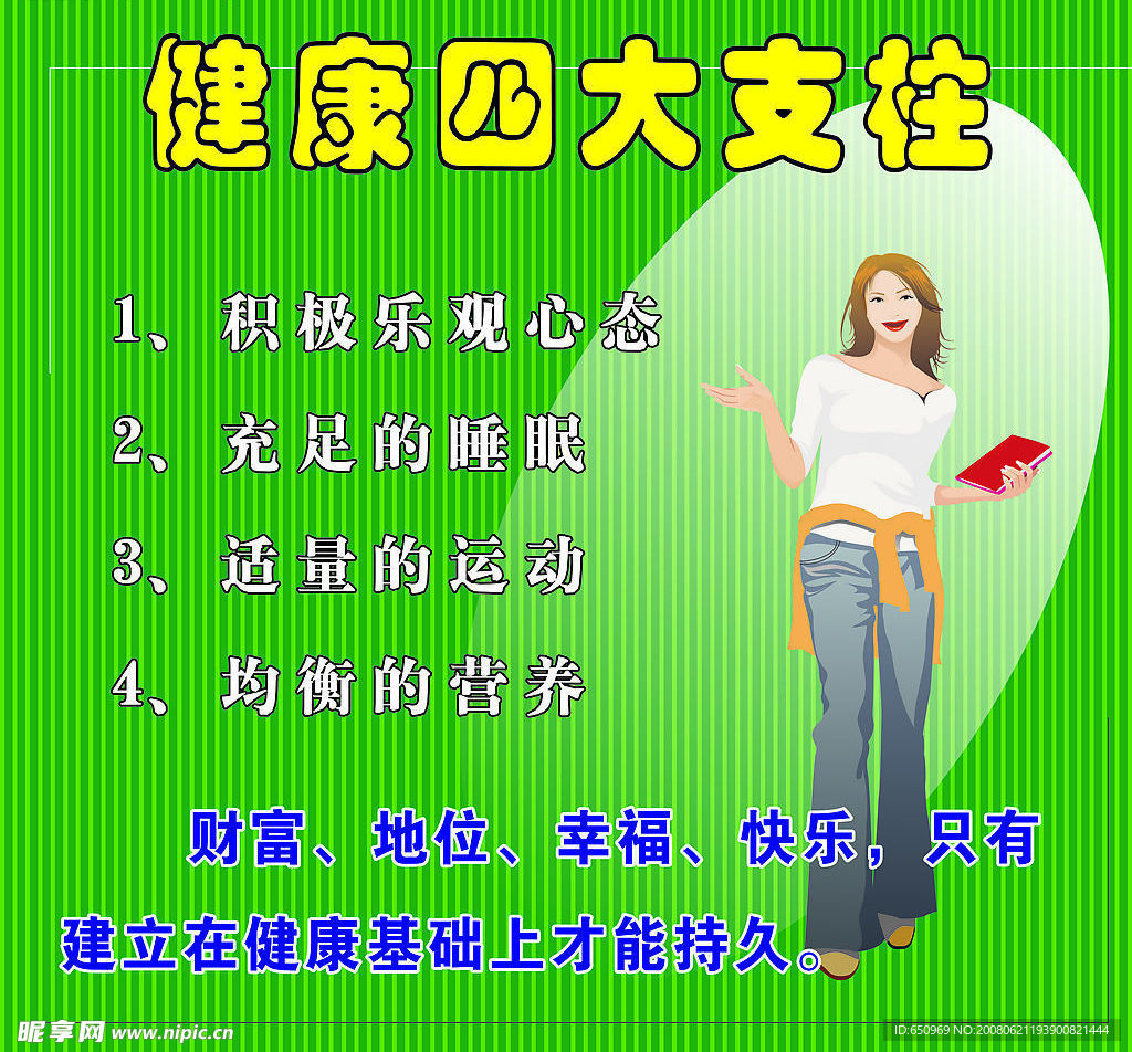 天园写真健康四大支柱