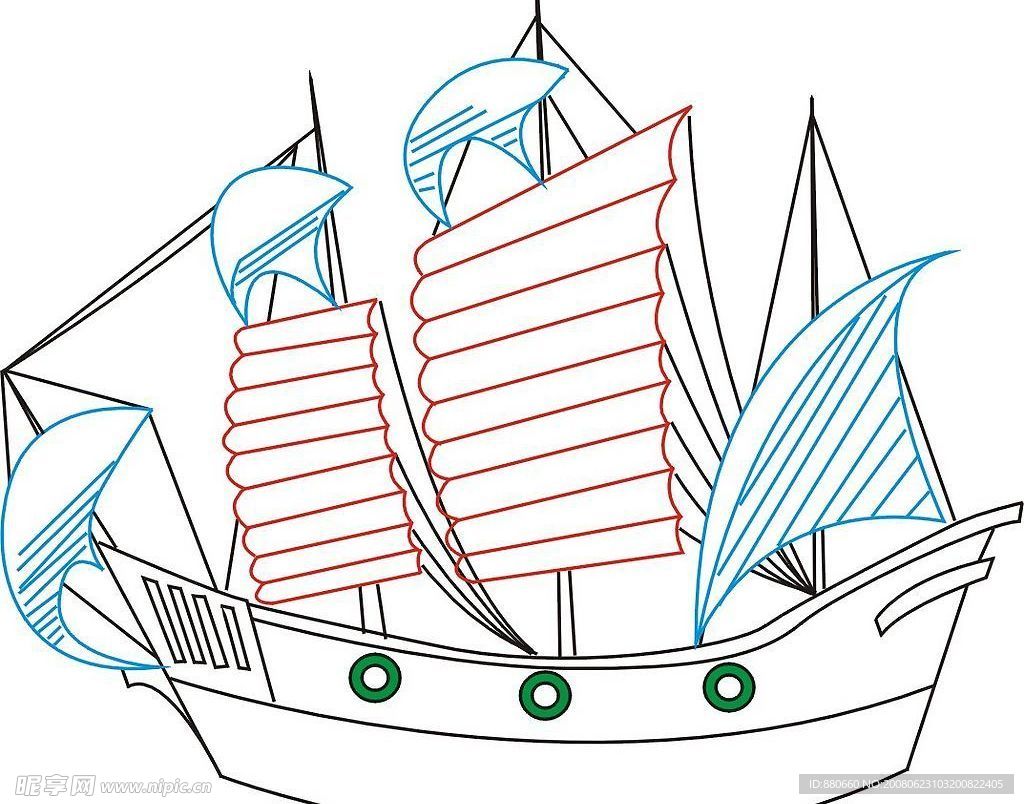 帆船