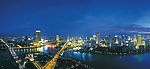宁波三江口夜景