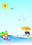 夏日海滩