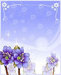 PSD分层花纹背景素材