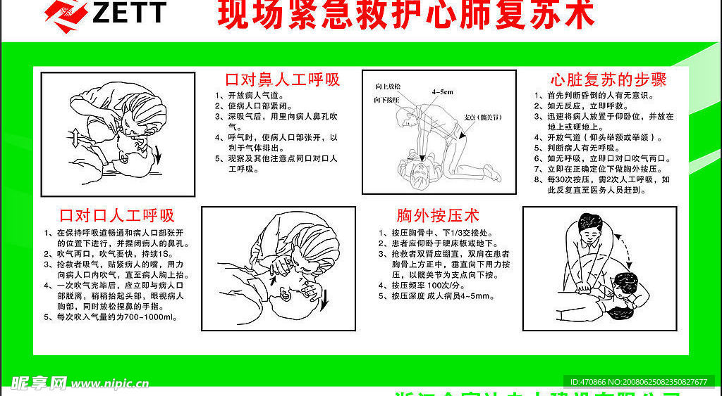 现场紧急救护心肺复苏术