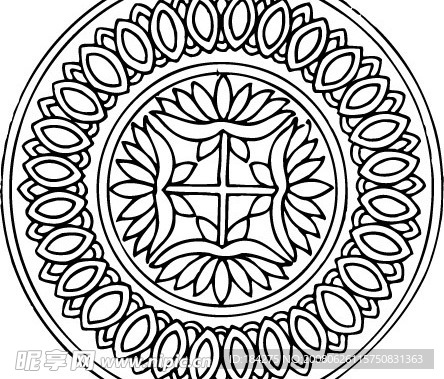 矢量花纹