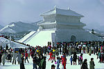 韩国雪景