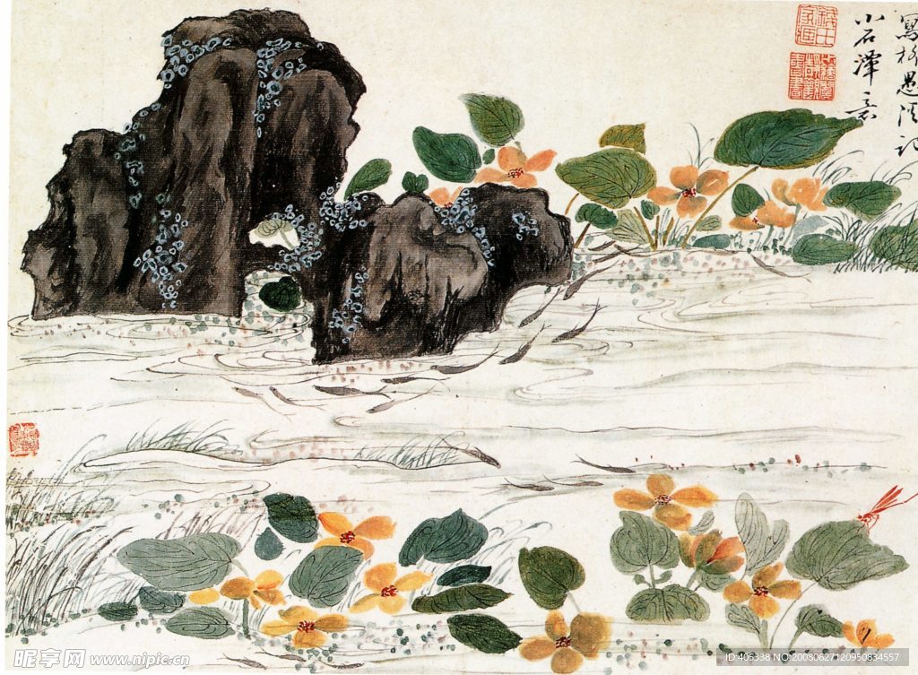 花鸟虫鱼图一