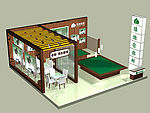 3d 房展会 展厅 展会