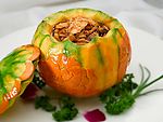 野菌金瓜盅