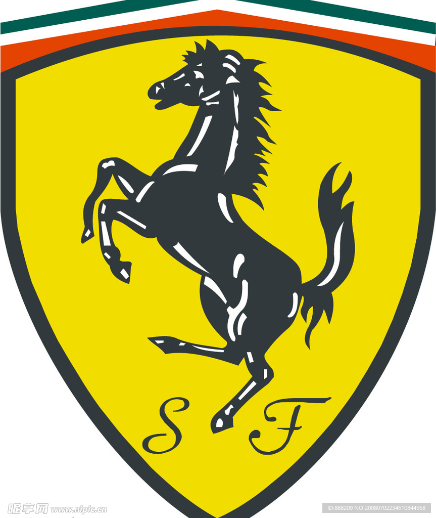 Logo法拉利汽车标志