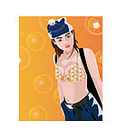美女