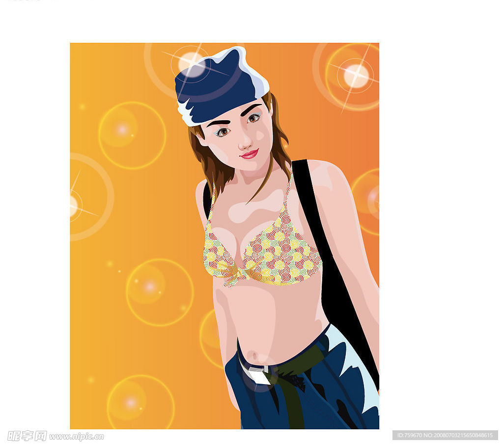 美女