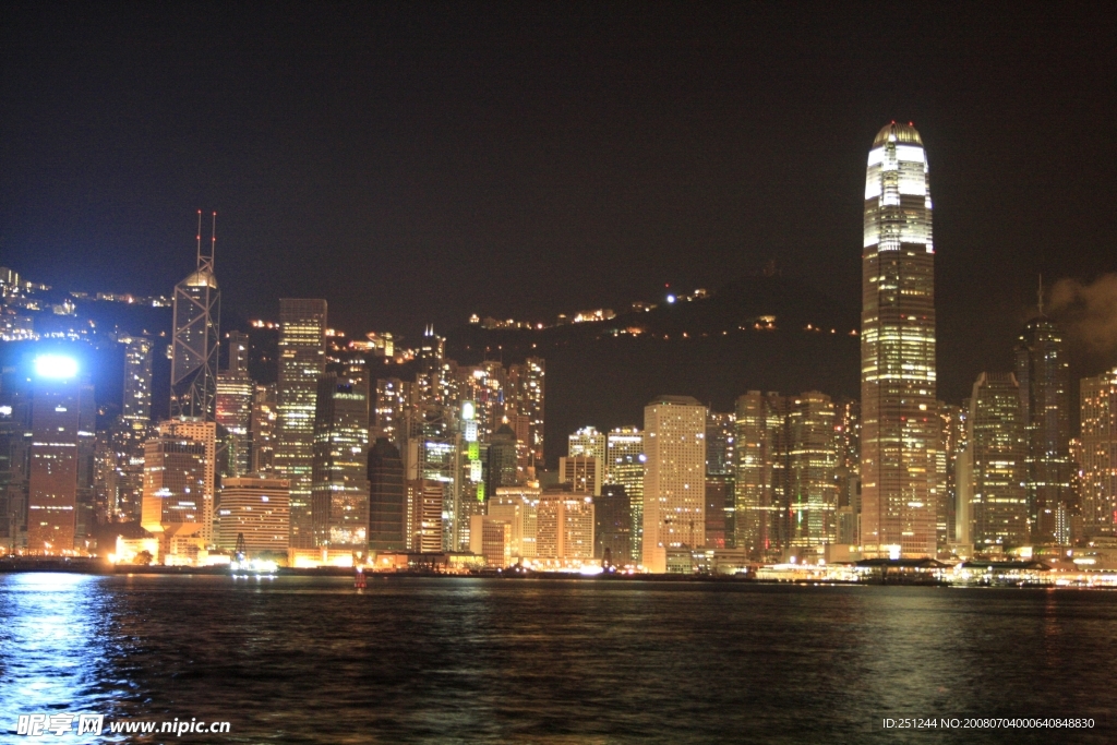 维多利亚港夜景