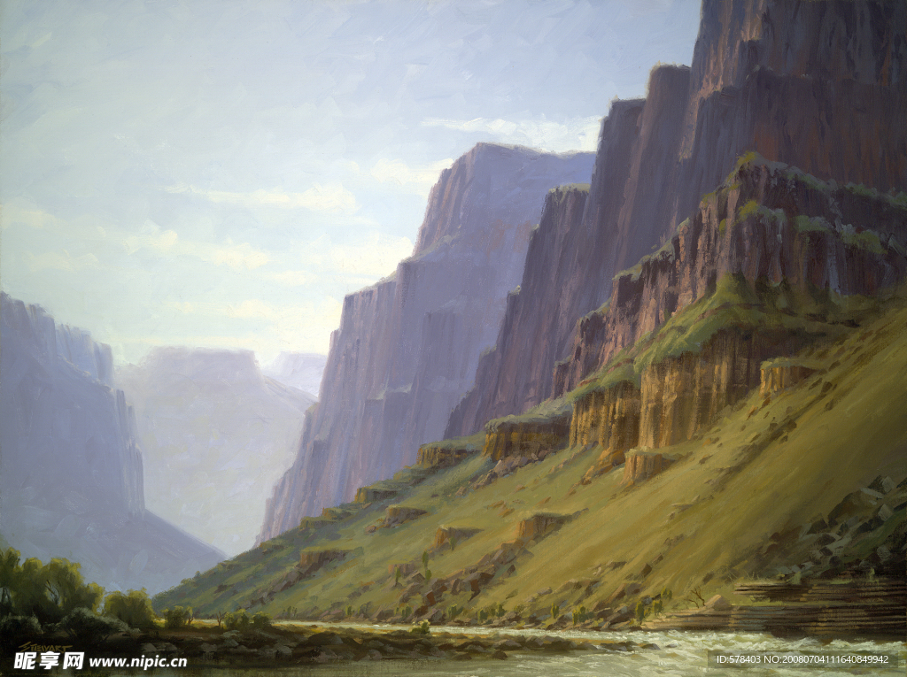 油画风景