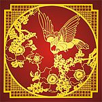 中国古典鸟语花香图