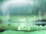 淡彩仲夏夜婚纱模板