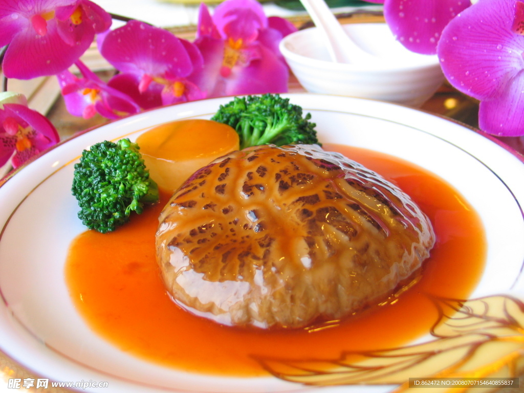 鲍汁扣香菇