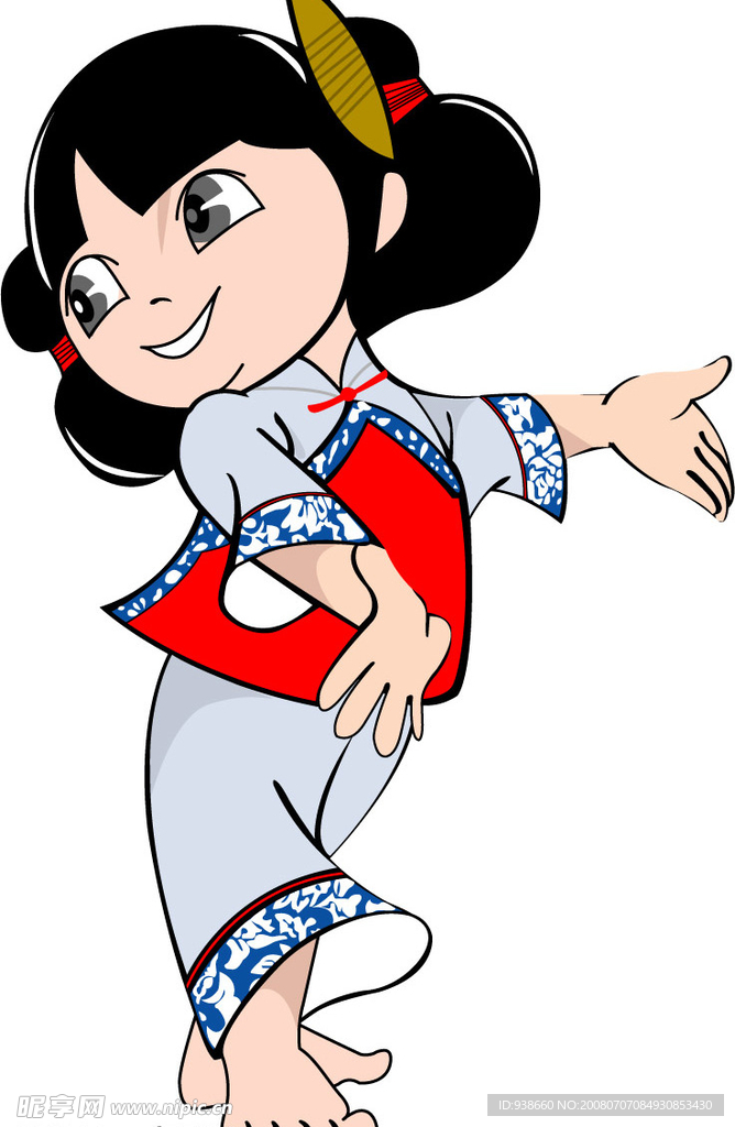金梳女