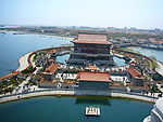 鸟瞰蓬莱八仙过海处全貌