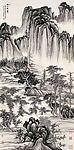 岑其溪山秋霁