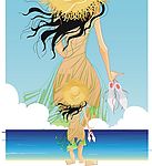 沙滩女孩
