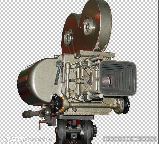 老式电影摄放机1