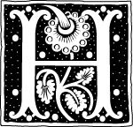 欧美古典花纹字母式样12