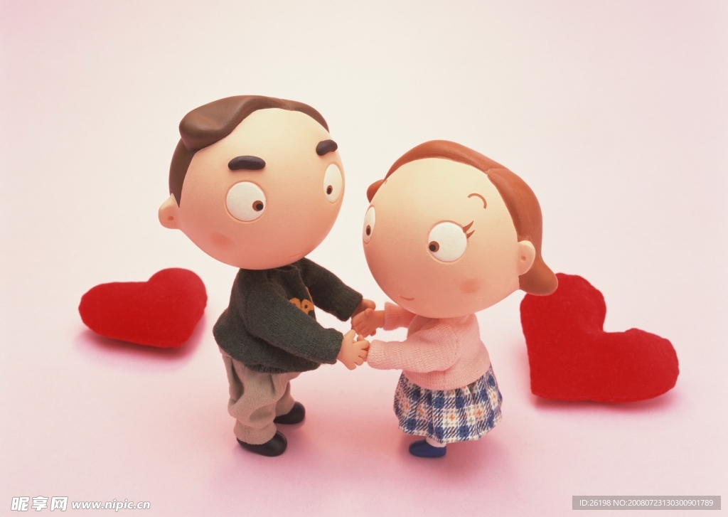 卡通夫妻