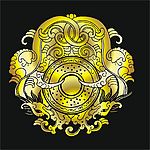 CDR矢量精美古典图案