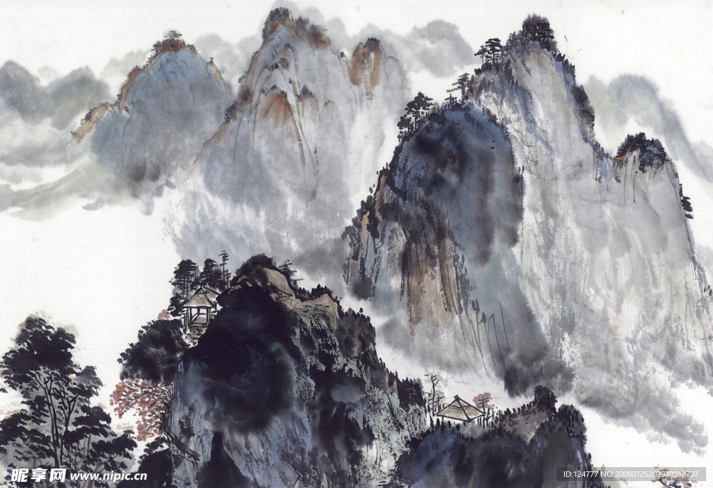 山水古画1