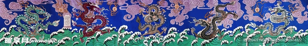 群龙集首各式各样的龙