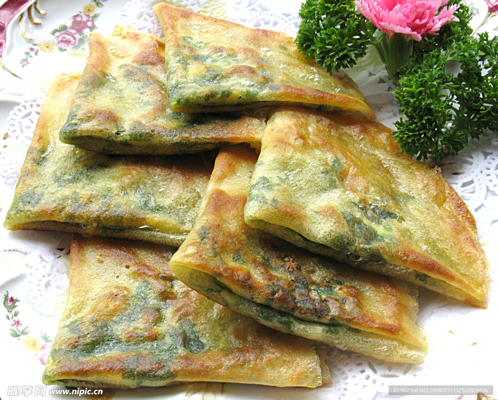 韭菜饼