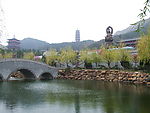 小桥柳树
