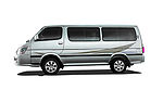 正侧面中型客车