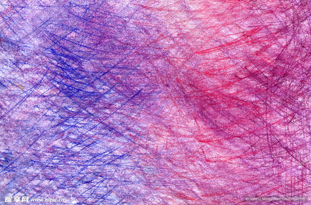 彩铅描绘纹理