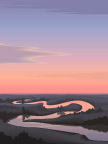 夕阳
