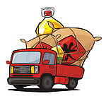 货车（载油米）