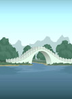 湖面景色