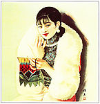 月份牌美女