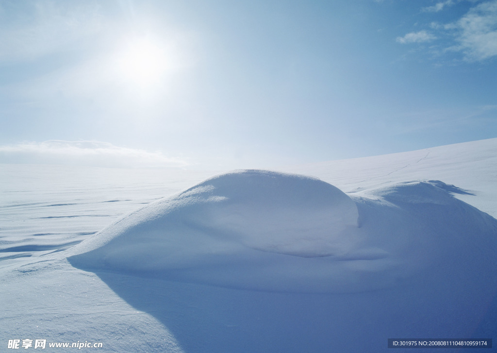 白色星球冰雪