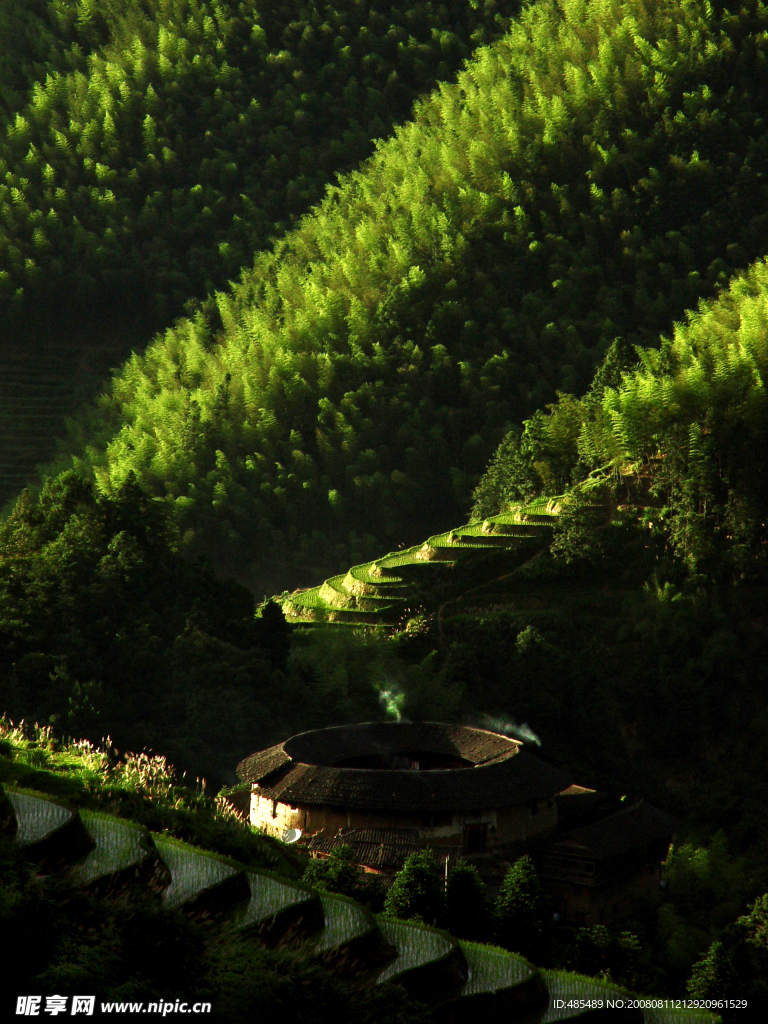 土楼风光摄影