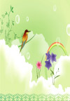 鸟与花